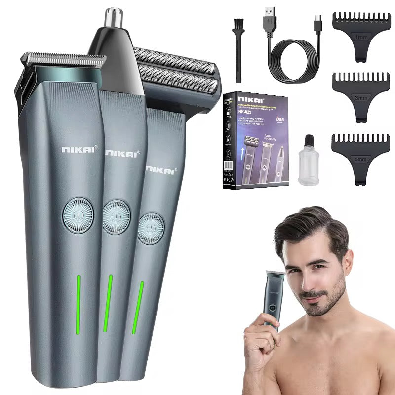Rechargeable 3-in-1 Body Trimmer