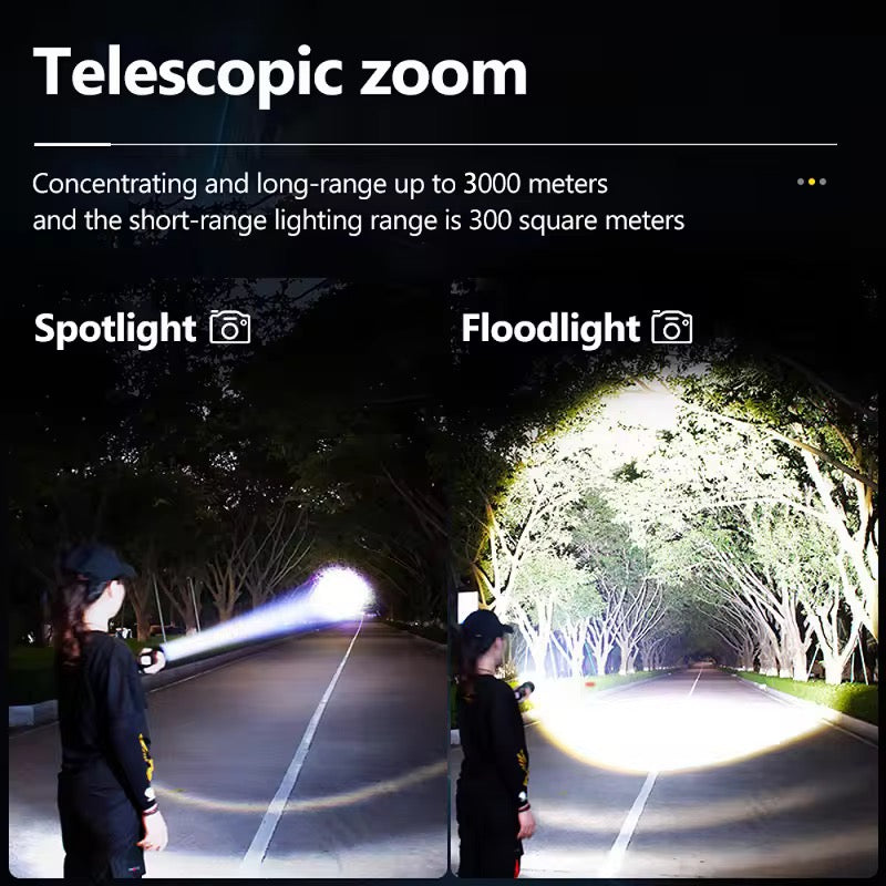 High range multifunctional torch