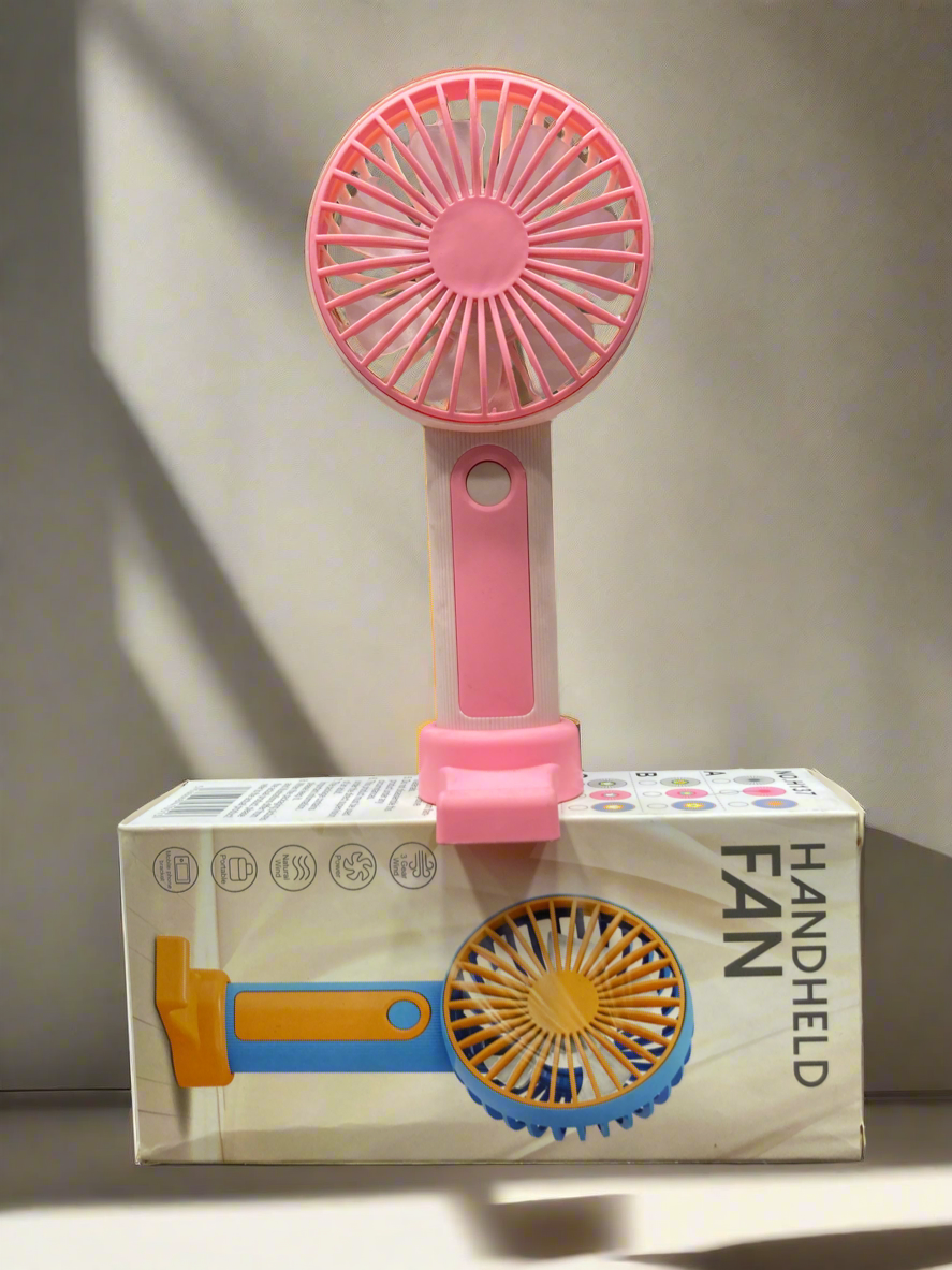 Rechargeable Hand Fan with Type C Charging
