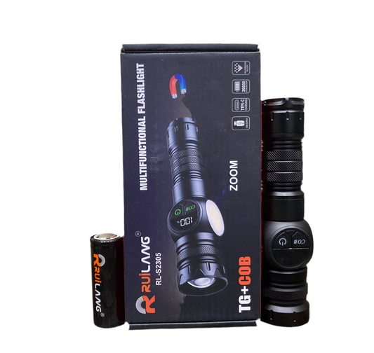 RL 2305 hunting torch With display and side light