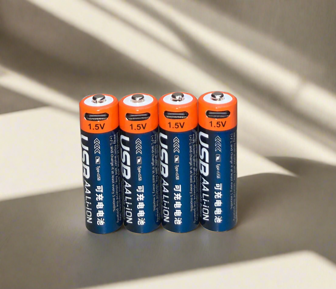 Type-C Charging 1.5V Rechargeable Japan Cell
