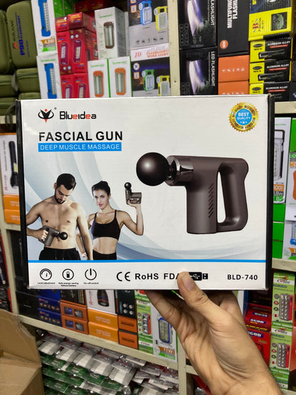 BLUE IDEA  Portable Deep Tissue Massager Deep Body Massage Gun