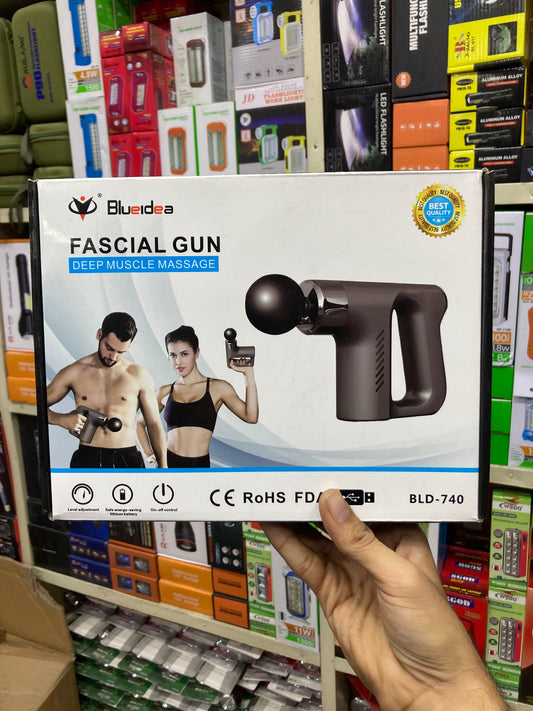 BLUE IDEA  Portable Deep Tissue Massager Deep Body Massage Gun