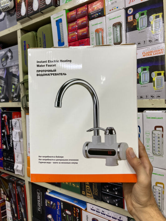 INSTANT ELECTRIC HEATER TAP WATER WITH DISPLAY AND SHOWER