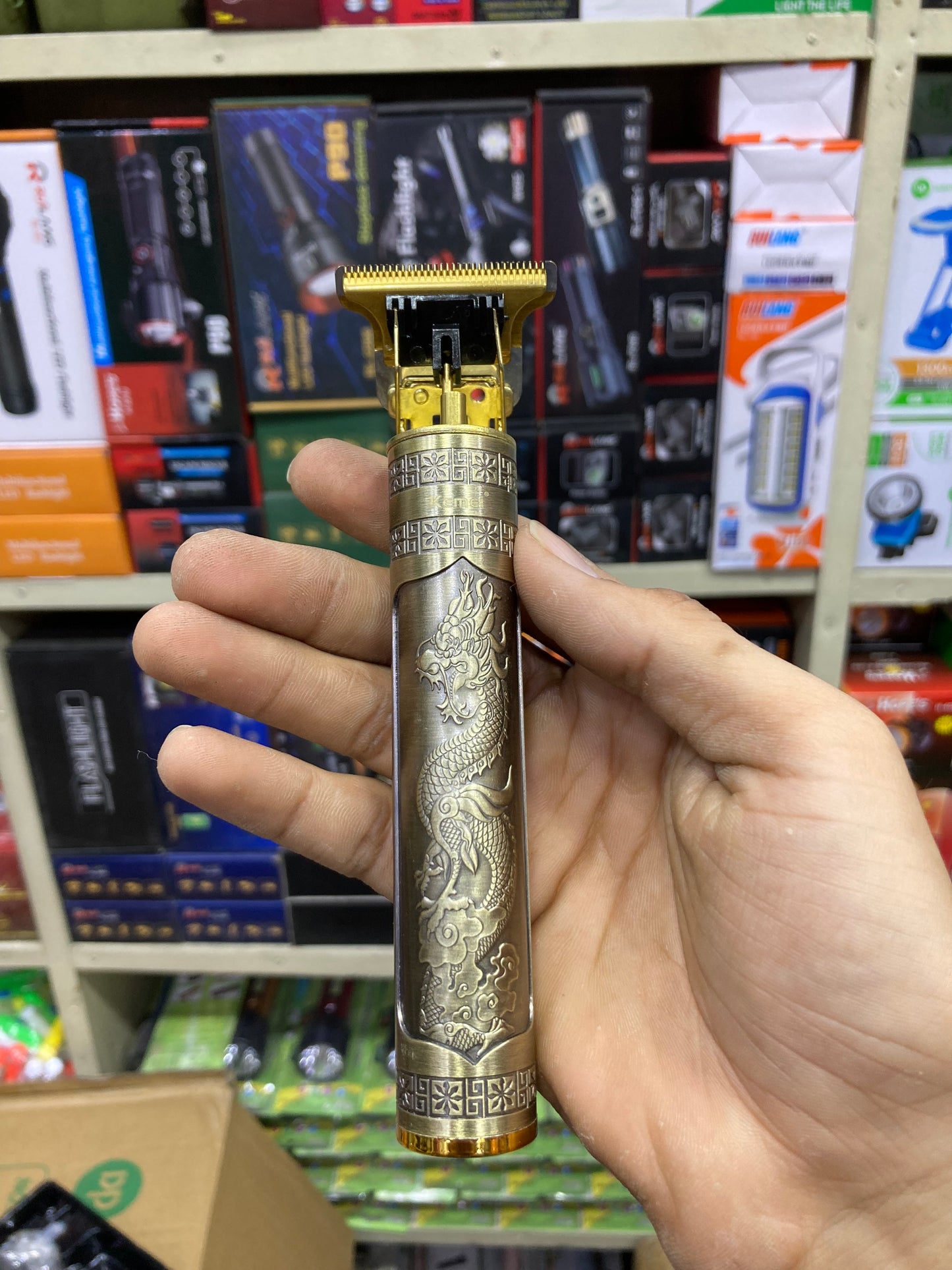 Vintage hair body trimmer kemei