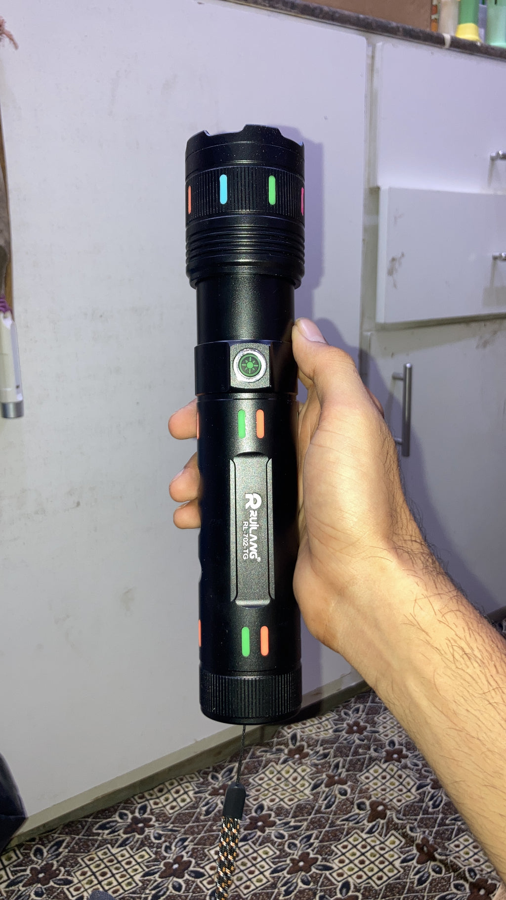 2km Heavy RL 702 Range Hand Metal Torch – Powerful, Durable, and Reliable