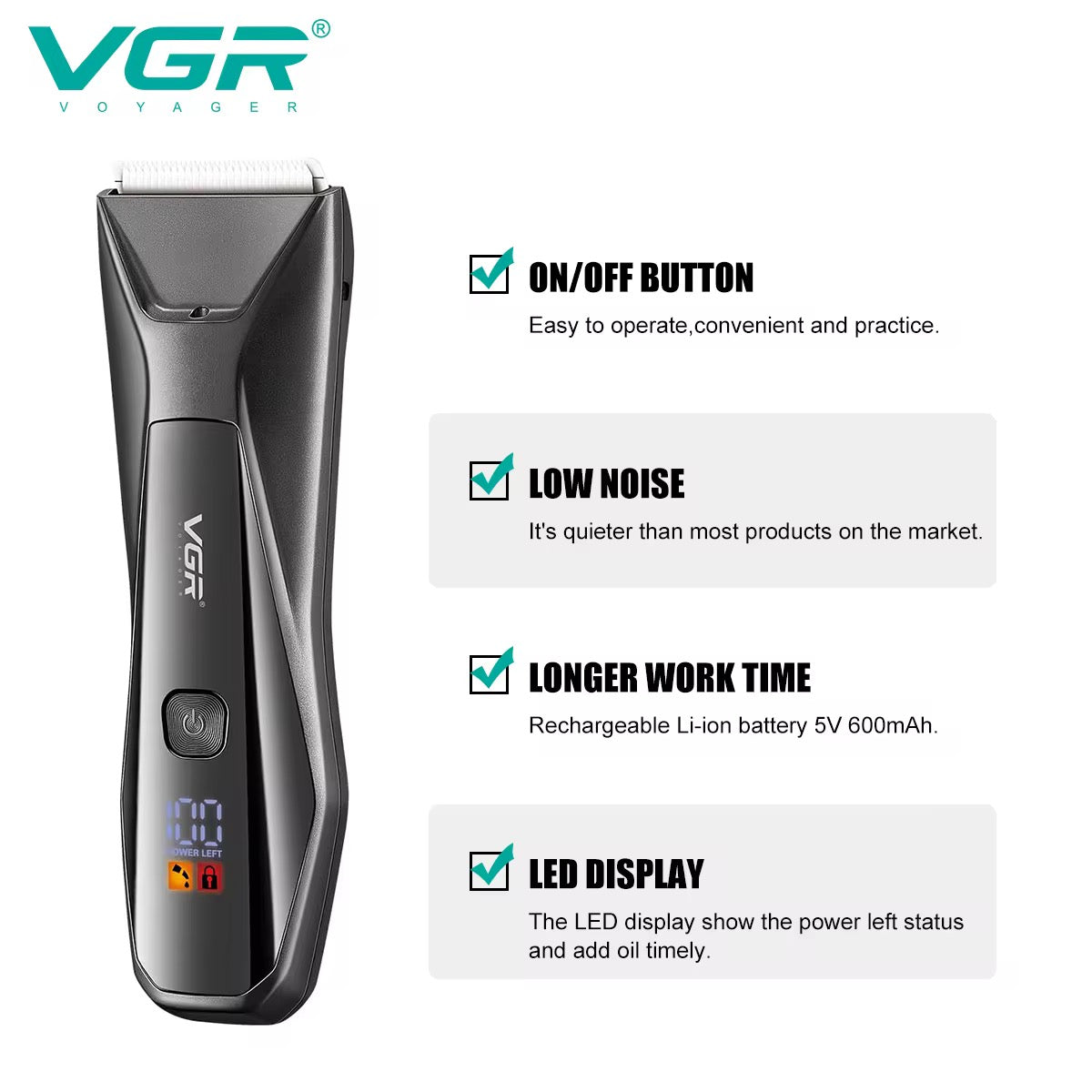 VGR Display trimmer with high quality
