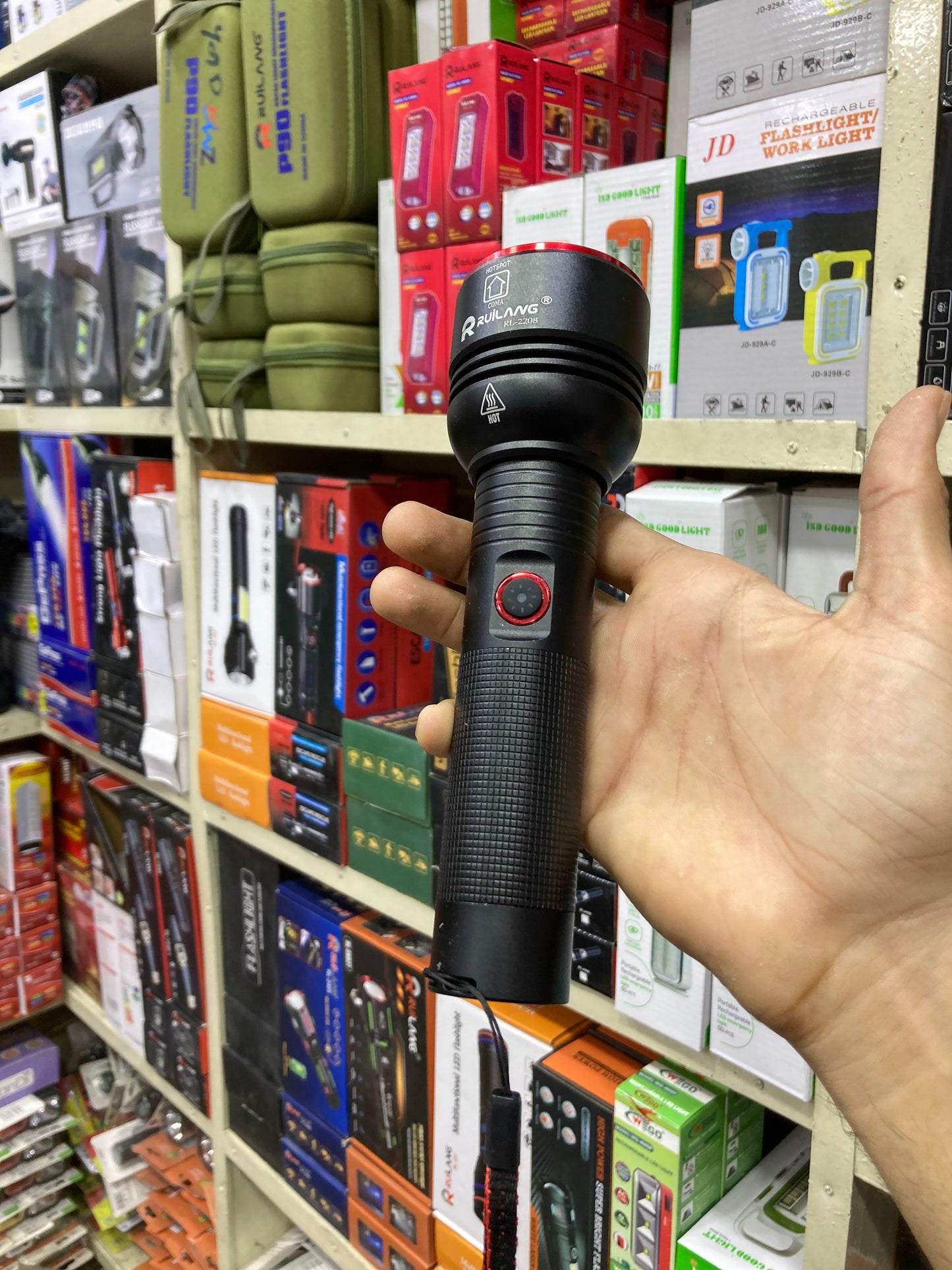 RL 2208 High Range Multifunctional Torch—The Ultimate Lighting Solution