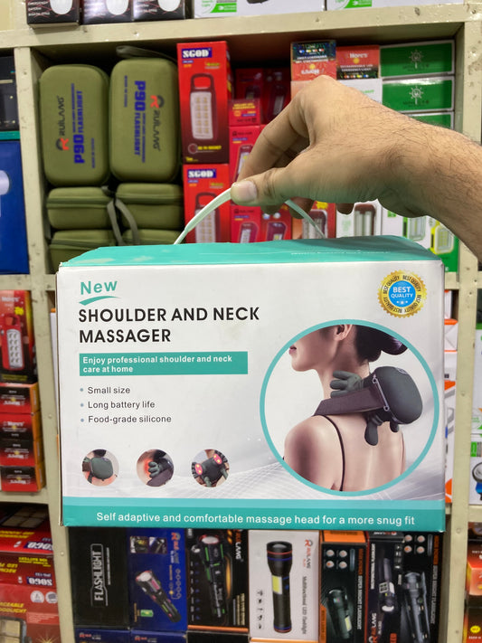 Blue idea hand,shoulder and neck heating massager