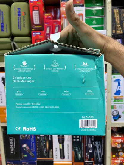 Blue idea hand,shoulder and neck heating massager