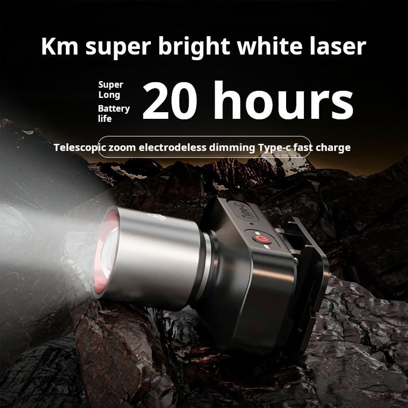 Headlamp Rechargeable 1-Pack Super Bright LED