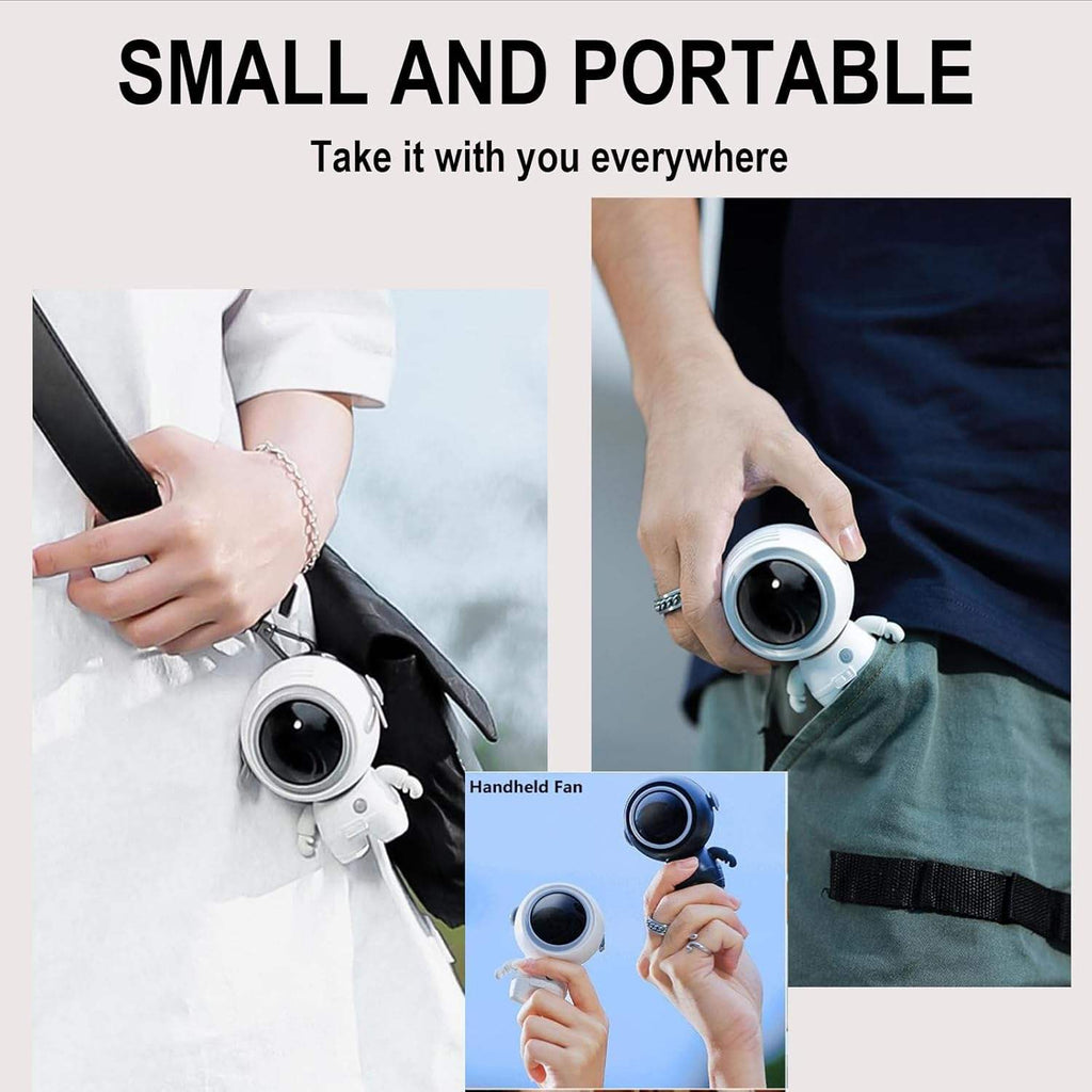 Portable Sogo astronaut fan lightweight personal cooling fan for travel and office use