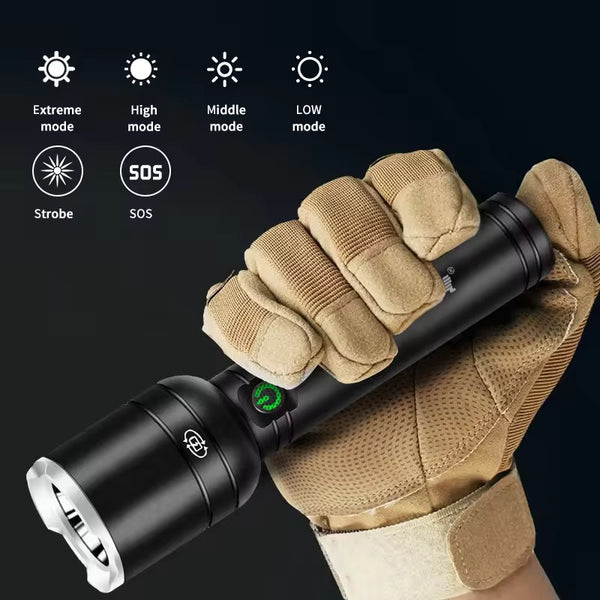 High material hand zoom torch