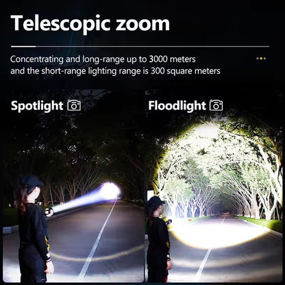 High range multifunctional torch