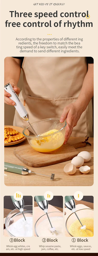 Egg and coffee beater