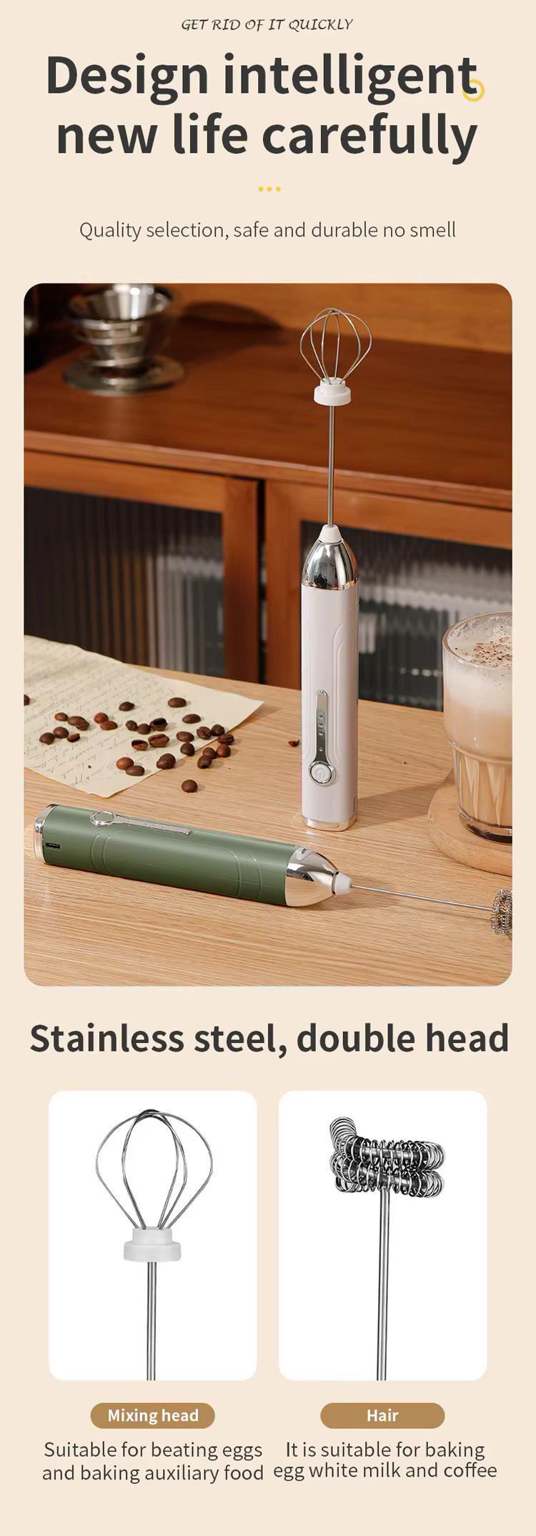 Egg and coffee beater