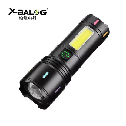 RUILANG double light multifunction Type C display charging flash light