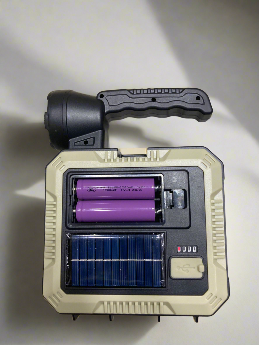 Solar LED Portable Lamp with Tool Kit