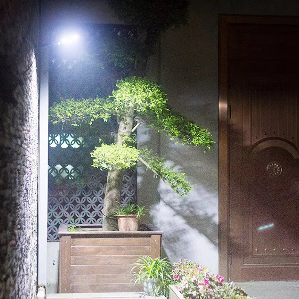 Solar sensor light with remote system