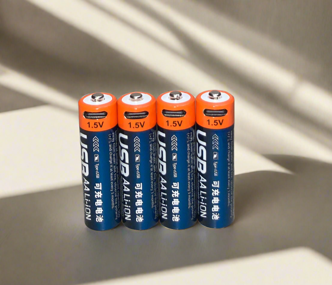 Type c charging 1.5v rechargeable japan cell 1480 mah 4pcs pair
