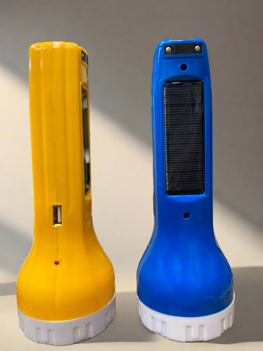 Solar hand plastic body torch